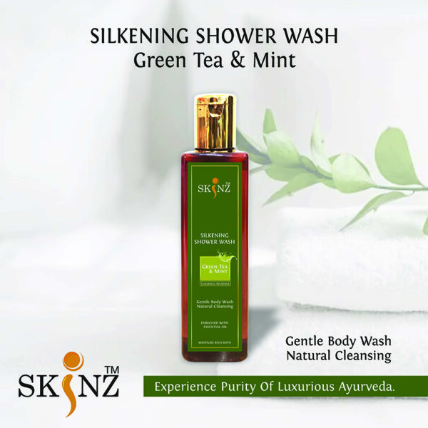 Silkening Body Wash Green Tea & Mint