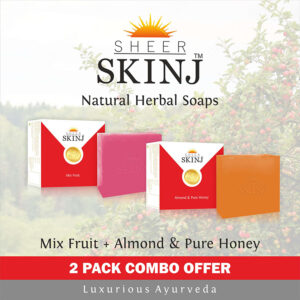 Natural Luxury Premium Herbal Soaps Mix Fruit WITH Almond & Honey
