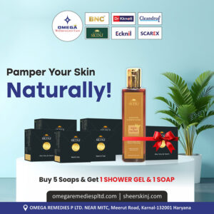 Natural Luxury Premium Herbal Soaps Mix Fruit, Indian Musk, Pure Gulab, Pure Jasmine, Saffron & Pure Honey