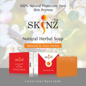 Natural luxury Premium Herbal Soap Almond & Pure Honey