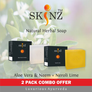 Natural Luxury Premium Herbal Soaps AloeVera-Neem & Neroli Lime