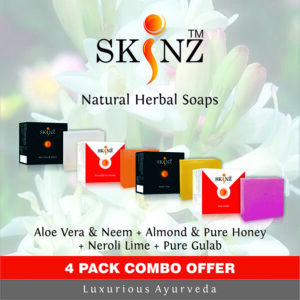 Aloe Vera & Neem + Almond & Pure Honey + Neroli Lime + Pure Gulab