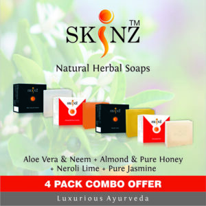 Aloe Vera & Neem + Almond & Pure Honey + Neroli Lime + Pure Jasmine