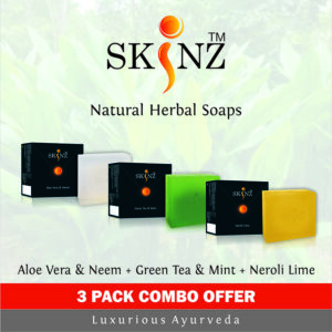 Aloe Vera & Neem + Green Tea & Mint + Neroli Lime
