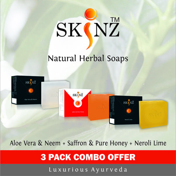 Aloe Vera & Neem + Saffron & Pure Honey + Neroli Lime