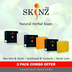 Aloe Vera & Neem + Sandwood & Turmeric + Neroli Lime